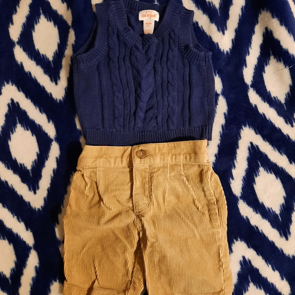 Newborn Adorable Sunday Best Outfit